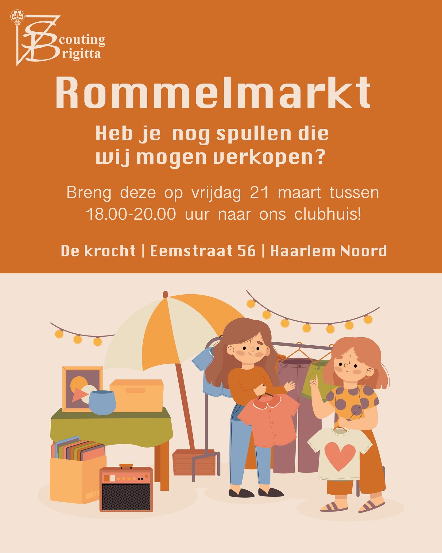 rommelmarkt flyer achter